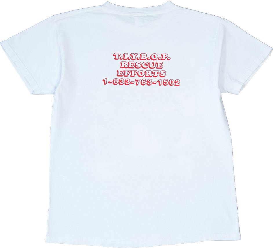 Rescue Efforts Rework Graphic Tee - Small