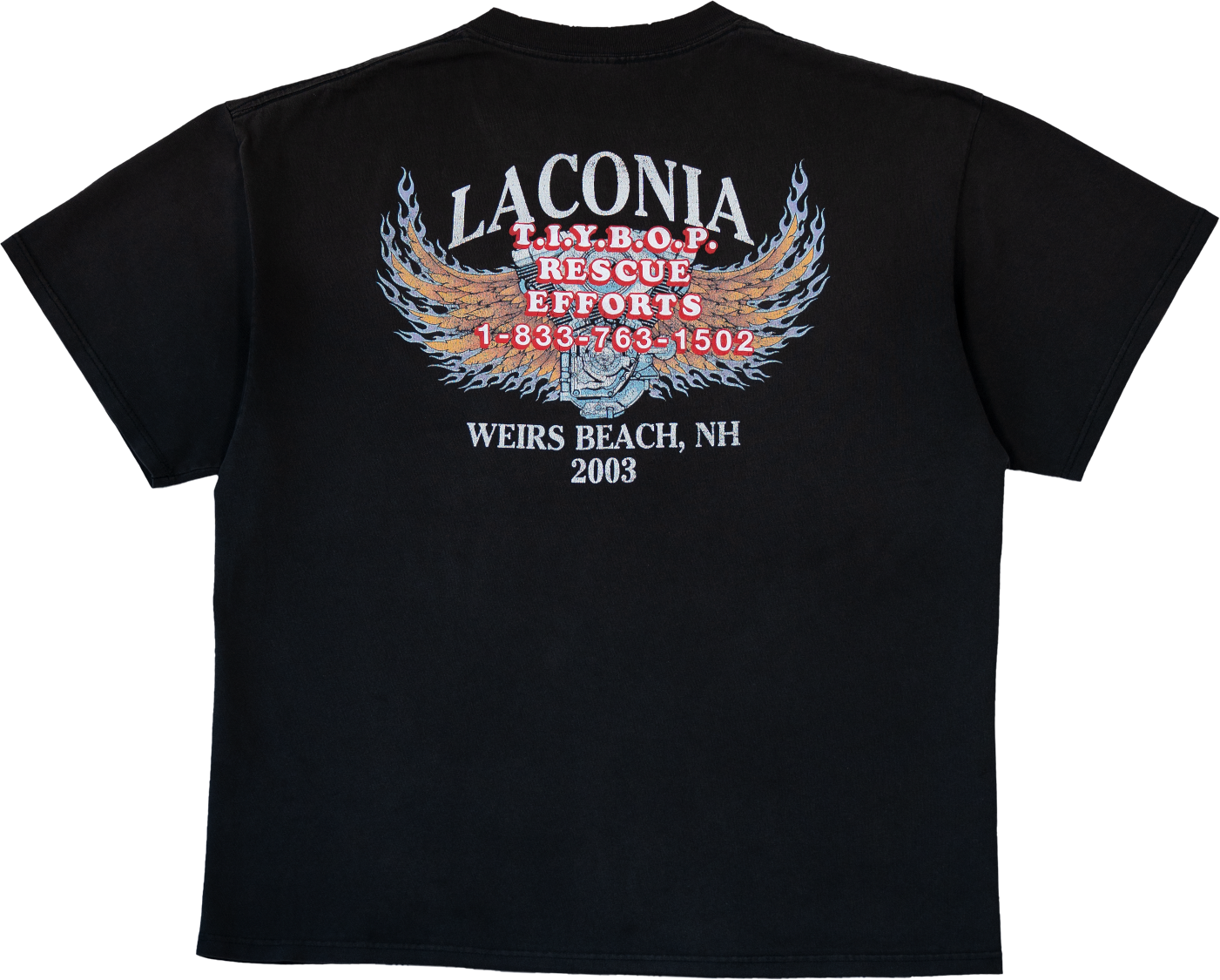 Rescue Efforts Rework Graphic Tee - XL