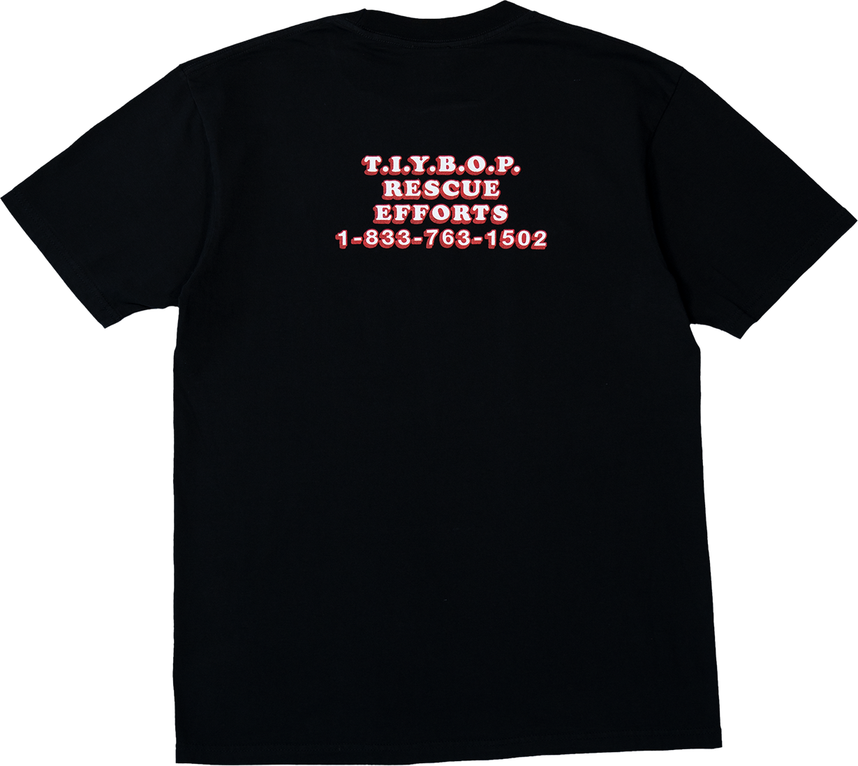 Rescue Efforts Rework Graphic Tee - Large