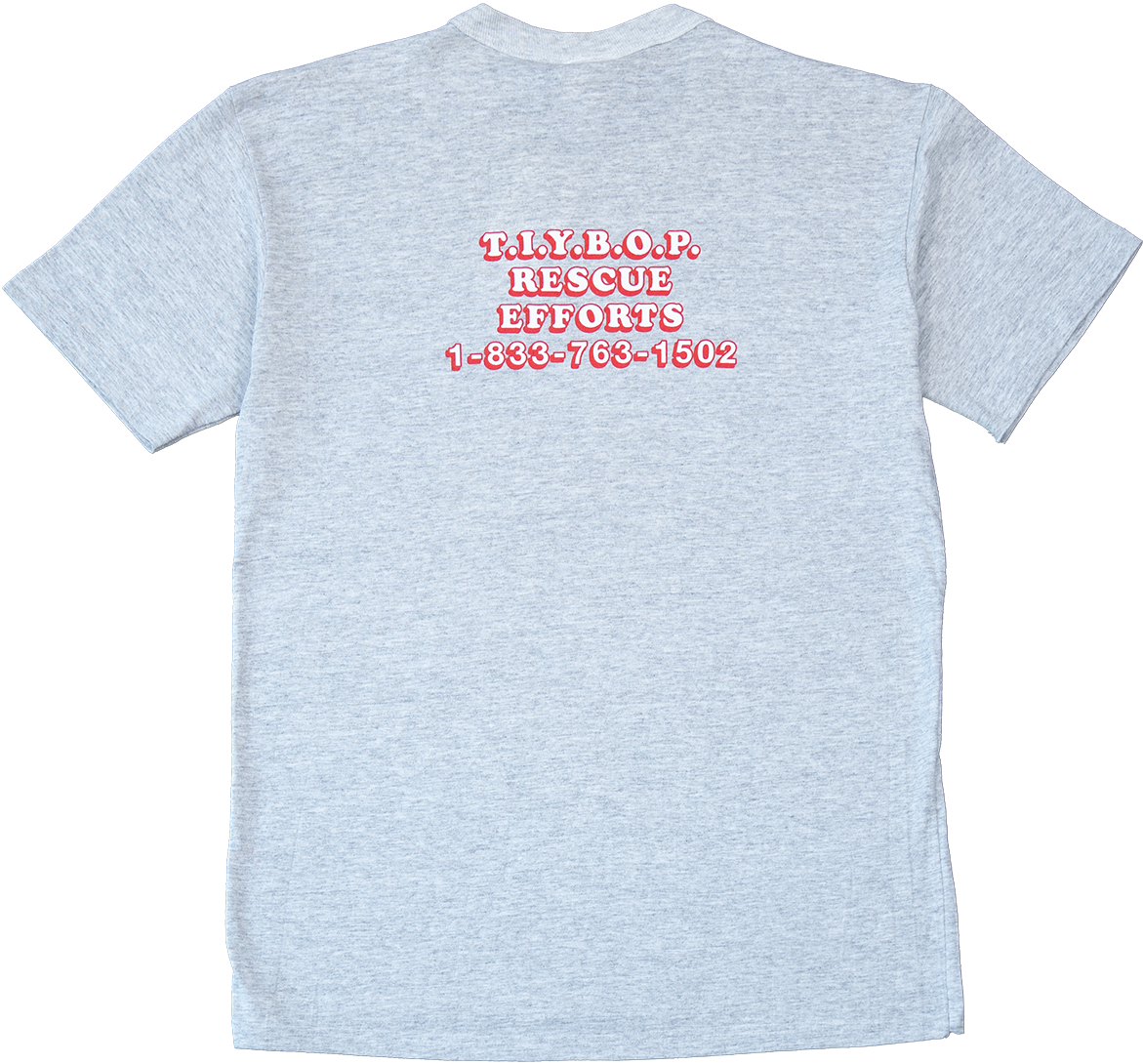 Rescue Efforts Rework Graphic Tee - Large