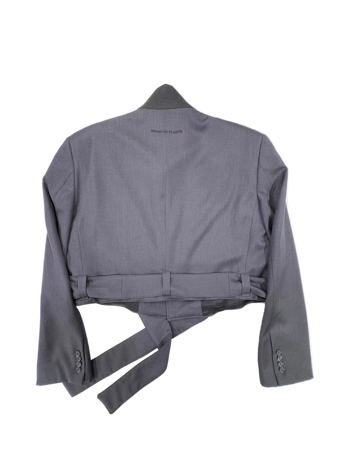 Boxy belt blazer #11