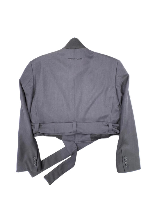 Boxy belt blazer #11