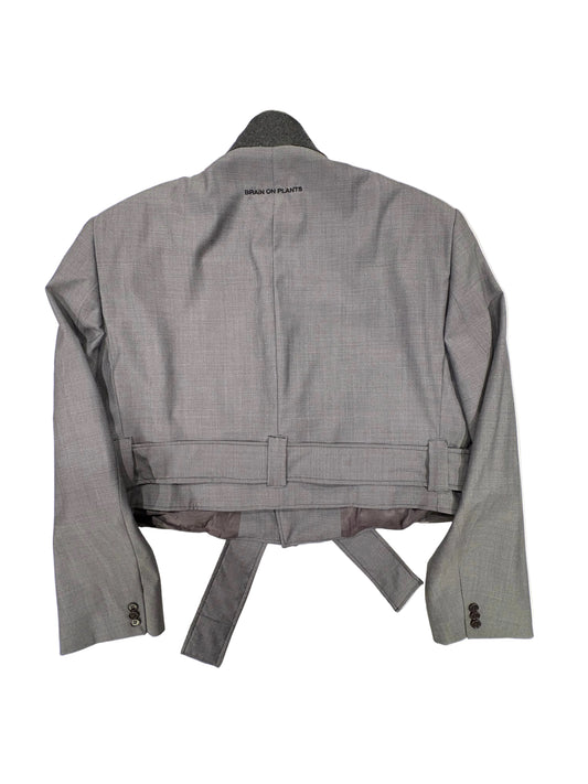 Boxy belt blazer #14