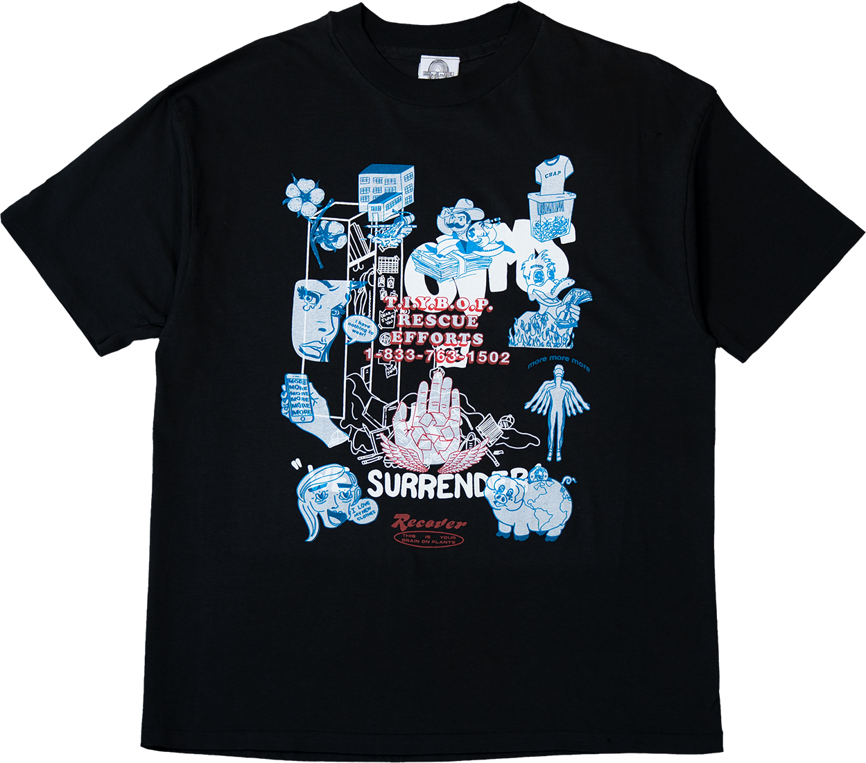 Rescue Efforts Rework Graphic Tee - XL