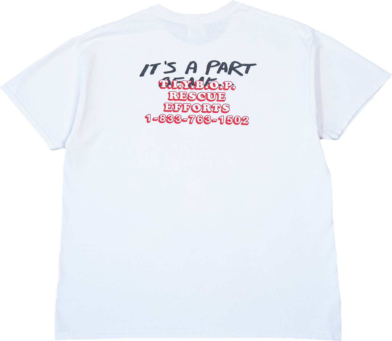 Rescue Efforts Rework Graphic Tee - Large