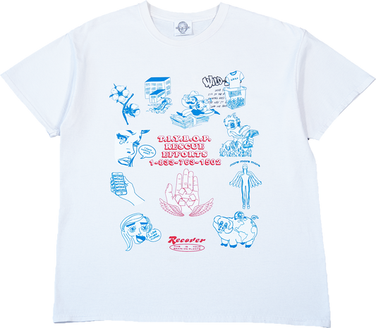 Rescue Efforts Rework Graphic Tee - Large