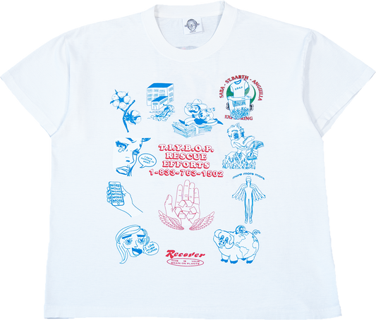 Rescue Efforts Rework Graphic Tee - Medium