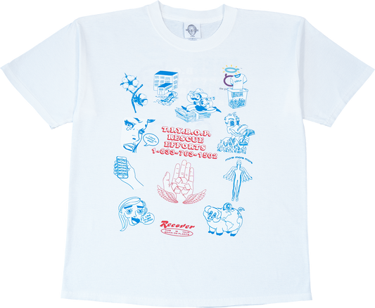 Rescue Efforts Rework Graphic Tee - Large