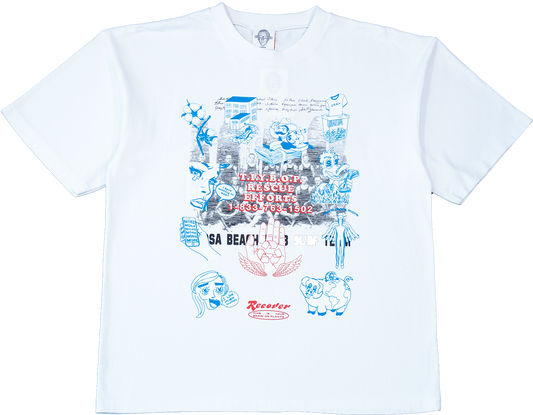 Rescue Efforts Rework Graphic Tee - Large
