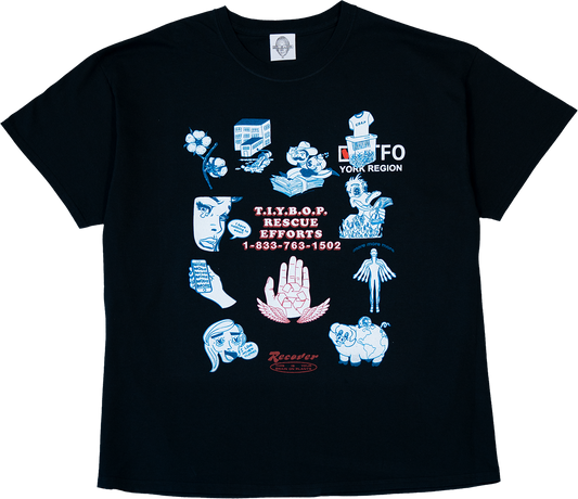 Rescue Efforts Rework Graphic Tee - XL