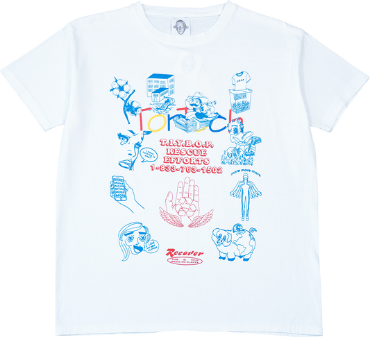 Rescue Efforts Rework Graphic Tee - Medium
