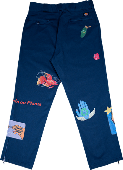 1/4 Zip Rework Pants #33 (34/31.5)