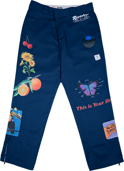 1/4 Zip Rework Pants #33 (34/31.5)