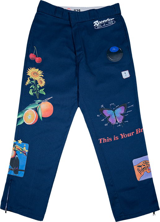 1/4 Zip Rework Pants #33 (34/31.5)