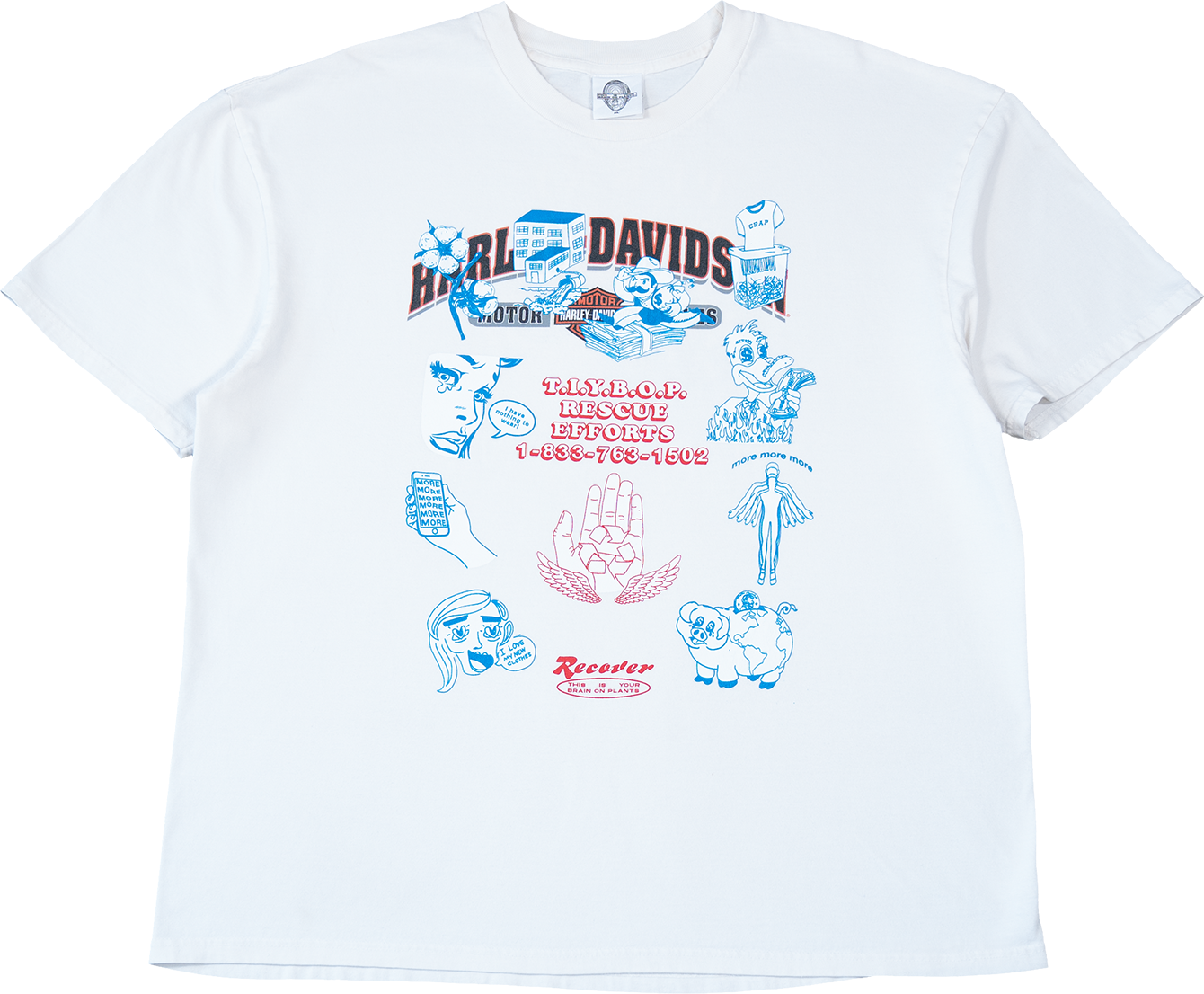 Rescue Efforts Rework Graphic Tee - XL