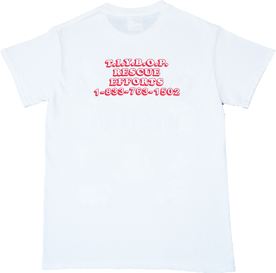 Rescue Efforts Rework Graphic Tee - Small