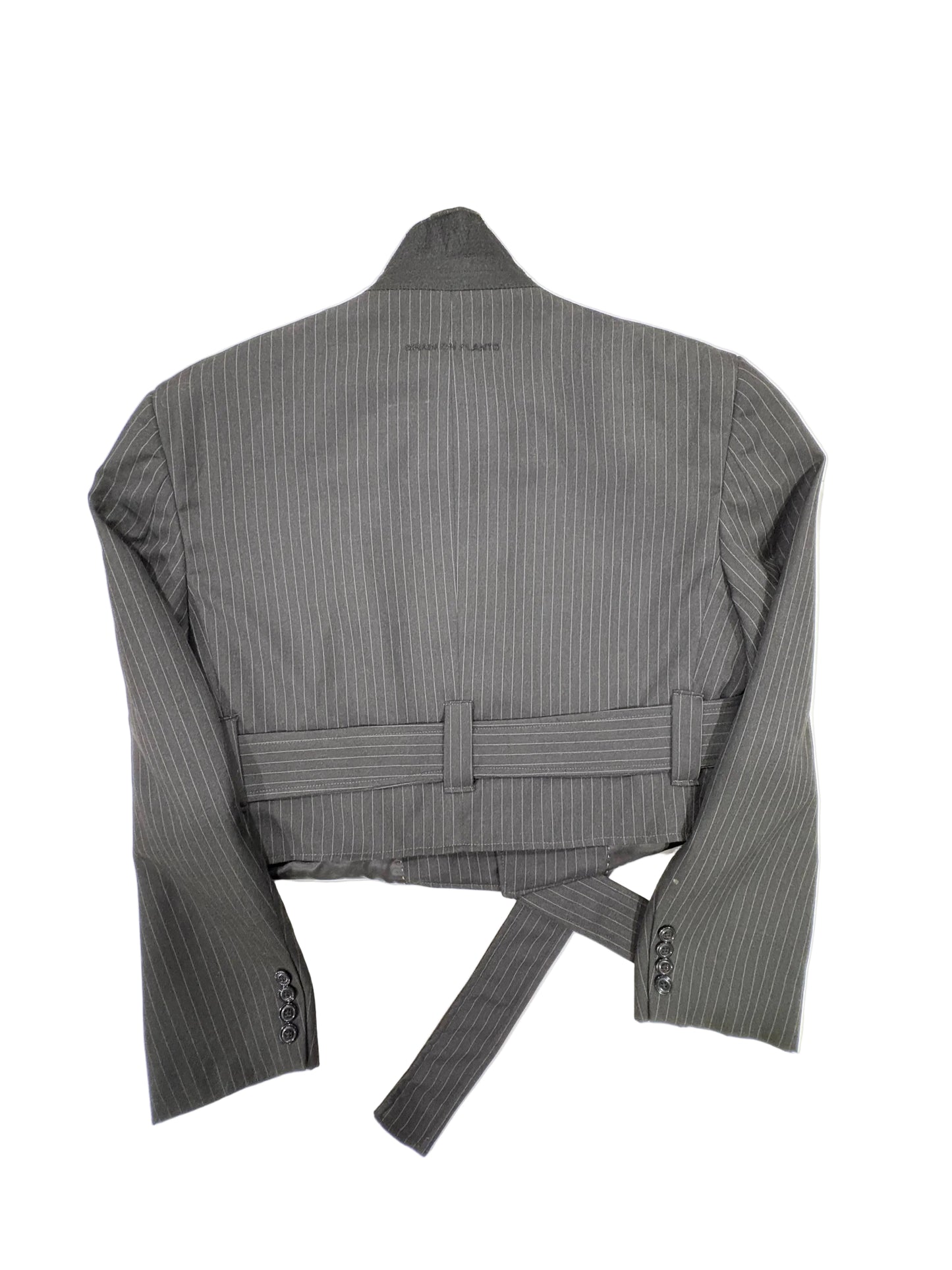 Boxy belt blazer #12