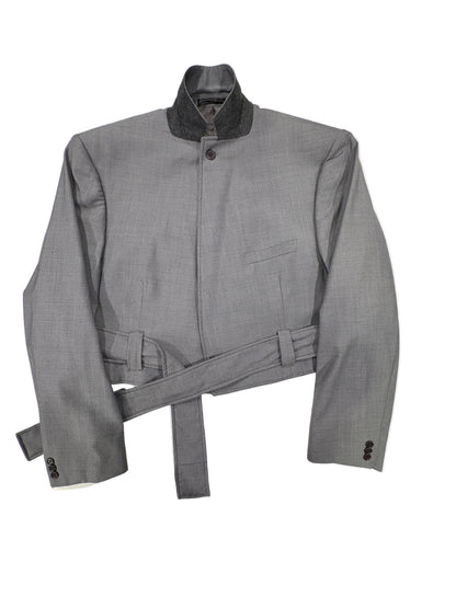 Boxy belt blazer #14