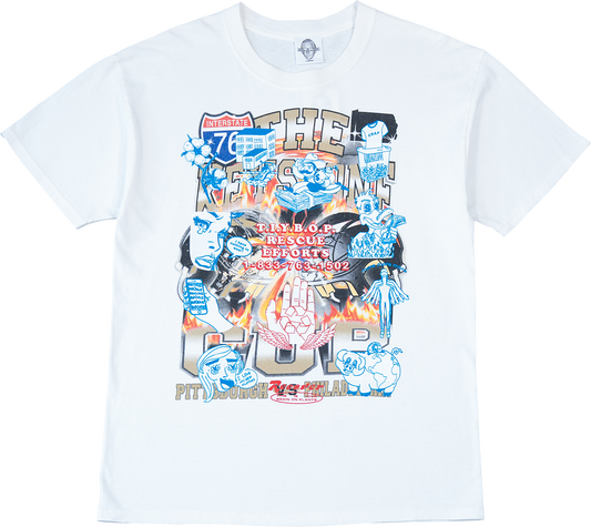 Rescue Efforts Rework Graphic Tee - Large