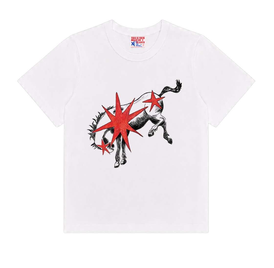 PONY TEE — Reclaimed Cotton Graphic Tee