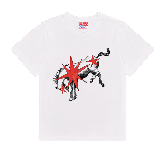 PONY TEE — Reclaimed Cotton Graphic Tee