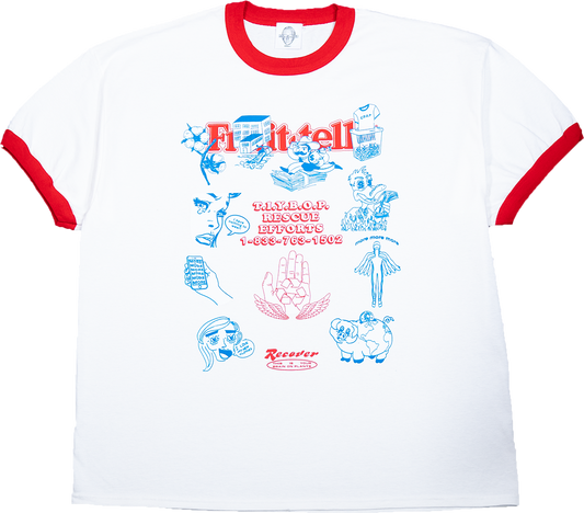 Rescue Efforts Rework Graphic Tee - Medium