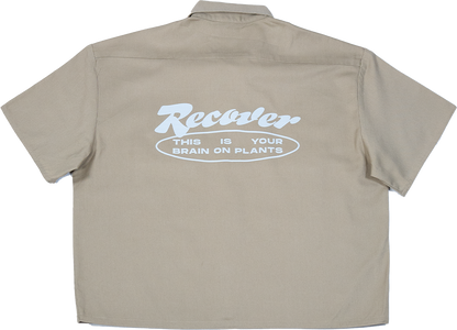 BOX-FIT RE-WORK SHIRT - LARGE