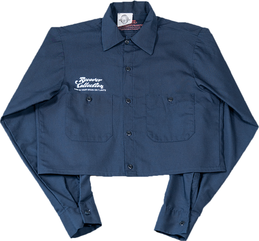 BOX-FIT RE-WORK SHIRT - SMALL SUPER CROP