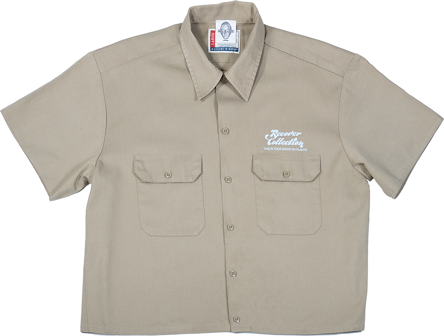 BOX-FIT RE-WORK SHIRT - LARGE