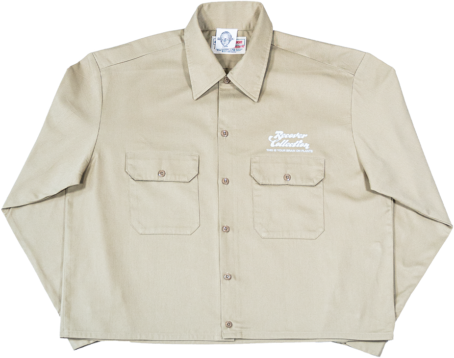 BOX-FIT RE-WORK SHIRT - LARGE