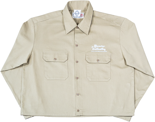 BOX-FIT RE-WORK SHIRT - LARGE