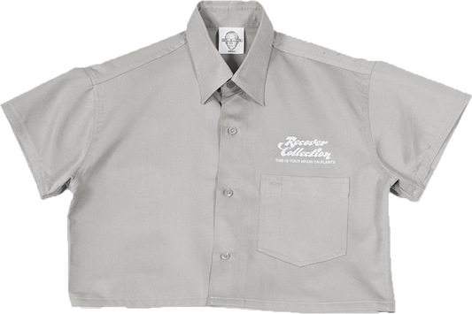 BOX-FIT RE-WORK SHIRT - SMALL SUPER CROP